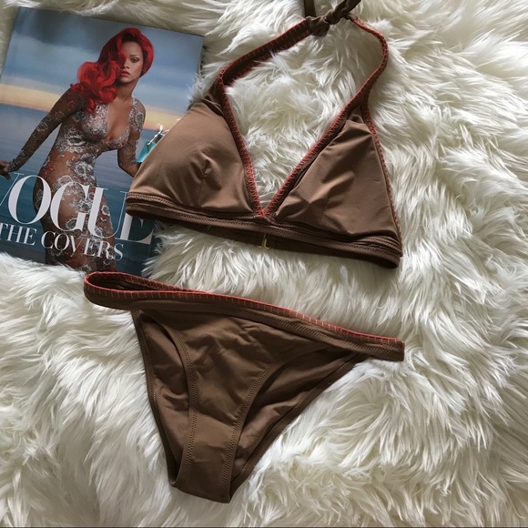 LETARTE MAUI Bronze Whipstitch Bikini